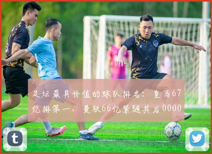 足坛最具价值的球队排名：皇马67亿排第一，曼联66亿紧随其后0000644