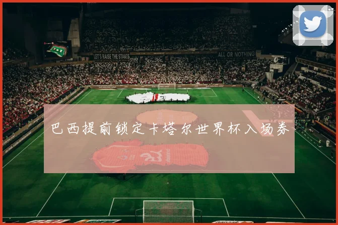 巴西提前锁定卡塔尔世界杯入场券